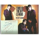 The Ivy League 1960s Group Signed Vintage Album Page By Perry Ford, Ken Lewis & John Carter With