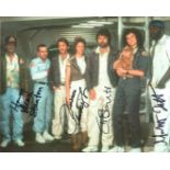 Alien. 8x10 inch photo from the very first Alien horror science fiction movie signed by actors