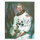 Henry Hank Hartsfield (1933-2014) Nasa Astronaut Signed 8x10 Photo. Good Condition. All autographs