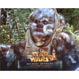 Star Wars, nice 8x10 Star Wars photo signed by actor Michael Henbury as an Ewok in Return of the