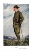 Boy Scouts 19/4/1911, Subject Baden Powell , Vanity Fair print, These prints were issued by the