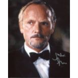 James Bond. 8x10 photo signed by Bond bad guy Julian Glover as Kristatos. Good Condition. All