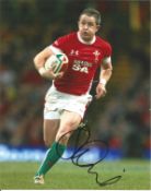 Shane Williams Signed Wales Rugby 8x10 Photo. Good Condition. All autographs are genuine hand signed