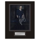 Stunning Display! Vampire Diaries Paul Wesley hand signed professionally mounted display. This