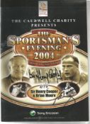 Boxing Sir Henry Cooper and Brian Moore signed souvenir programme. Good Condition. All autographs