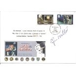 Astronaut Dr Ed Mitchell Apollo 14 Moonwalker signed 2010 Isle of Man Space FDC. Good Condition. All