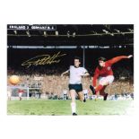 Geoff Hurst Signed England 1966 World Cup 12x16 Art Print. Good Condition. All autographs are