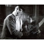 Dracula movie. 8x10 Dracula movie photo signed by 1960's child actress Janina Faye. Good