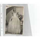 Ann Todd (1907-1993) Actress Signed Vintage Postcard. Good Condition. All autographs are genuine