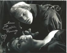 Blowout Sale! Hammer Horror Caroline Munro hand signed 10x8 photo. This beautiful hand signed