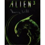 Alien 3. 8x10 photo from this wonderful sci-fi horror movie signed by actor Danny Webb. Good