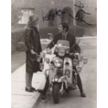Quadrophenia. Classic movie 8x10 photo signed by the principal stars of that movie, Phil Daniels and
