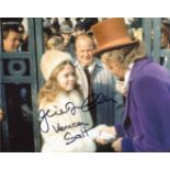 Willy Wonka. 8x10 photo from the Willy Wonka film signed by actress Julie Dawn Cole who was Veruca