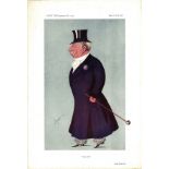 Dandy Dick 1/10/1913, Subject Captain Dick , Vanity Fair print, These prints were issued by the