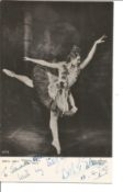 Ballet Dancer Dame Beryl Grey 6x 4 inc b/w signed photograph. Good Condition. All autographs are