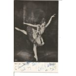 Ballet Dancer Dame Beryl Grey 6x 4 inc b/w signed photograph. Good Condition. All autographs are