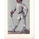 Henry 24/4/1880 Subject Henry Stacey , Vanity Fair print, These prints were issued by the Vanity