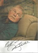 Si Derek Jacobi signed 10x8 colour photo Actor. Good Condition. All autographs are genuine hand