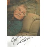 Si Derek Jacobi signed 10x8 colour photo Actor. Good Condition. All autographs are genuine hand