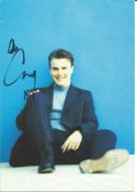 Gary Barlow signed 8x6 colour photo. Good Condition. All autographs are genuine hand signed and come