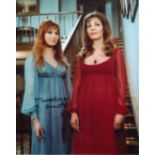 007 Bond girl. Bond girl Madeline Smith signed 8x10 photo. From the film Lesbian Vampire Lovers.