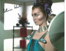 Blowout Sale! Space: 1999 Catherine Schell hand signed 10x8 photo. This beautiful hand signed