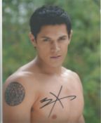 Alex Meraz signed 10x8 colour photo.. Good Condition. All autographs are genuine hand signed and