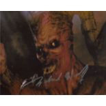 Doctor Who. Nice 8x10 photo signed by Doctor Who actor Gabriel Woolf. Good Condition. All autographs
