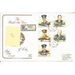 George Cross winner G Riley GC signed 1986 RAF FDC with Bristol CDS postmark. Good Condition. All