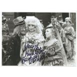 Barbara Windsor Actress Signed Worzel Gummidge Photo. Good Condition. All autographs are genuine