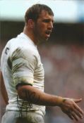 Chris Robshaw Signed England Rugby 8x12 Photo. Good Condition. All autographs are genuine hand