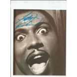 Music Little Richard signed 10x8 black and white photo. Good Condition. All autographs are genuine