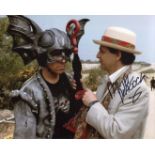 Doctor Who 8x10 photo signed by actor Daniel Peacock as Nord. Good Condition. All autographs are