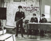 The Dambusters movie 8x10 photo signed by the late actor Richard Todd who played Guy Gibson in this,