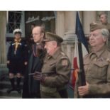 Dads Army. Actor Frank Williams as the Vicar signed 8x10 scene photo. Good Condition. All autographs