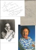 Comedy collection 2 x signed 6x4 colour photos ken Dodd and Norman wisdom, 2x autograph pieces