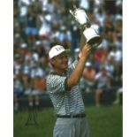 Ernie Els Signed British Open Golf 8x10 Photo. Good Condition. All autographs are genuine hand