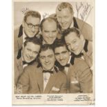 Music Bill Haley and the Comets signed 10x8 black and white photo. Good Condition. All autographs