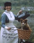 Nerys Hughes. Actress Nerys Hughes signed 8x10 photo. Good Condition. All autographs are genuine