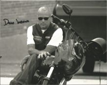 Blowout Sale! Sons of Anarchy David Labrava hand signed 10x8 photo. This beautiful hand signed photo