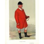 Master of the Heythrop 15/3/1906, Subject Albert Brassey , Vanity Fair print, These prints were