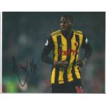 Abdoulaye Doucoure Signed Watford 8x10 Photo. Good Condition. All autographs are genuine hand signed