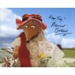 The Wombles. 8x10 photo signed by The Wombles series narrator Bernard Cribbins. Good Condition.