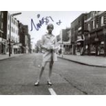 Twiggy. 8x10 photo signed by 1960's fashion icon Twiggy. Good Condition. All autographs are