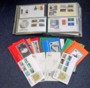 loose stamps and few other FDCs from around the world and couple mint presentation packs. Good