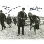 Leslie Ash and Phil Daniels signed 10x8 black and white photo from Quadrophenia. Good Condition. All