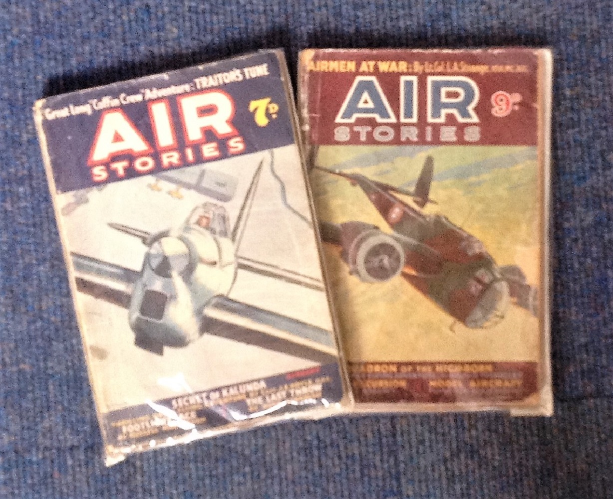 Air Stories paperback book collection. 2 in total. Airmen at War and Great Long "Coffin" Crew