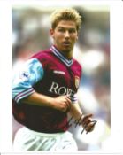 Football Thomas Hitzlsperger 10x8 signed colour photo pictured in action for Aston Villa. Good