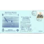 40th annual reunion of the second air division association cover signed by James Reeves and Andrew