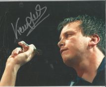 Keith Deller Darts signed 8x10 inch darts colour photo. Good Condition. All autographed items are